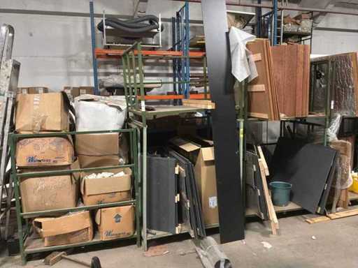 Stapelbare metalen rekken (5x)