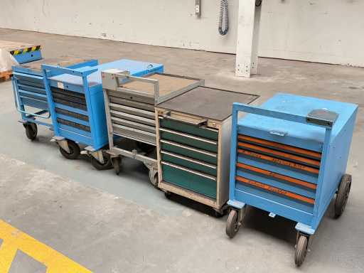   5 Tool Trolleys