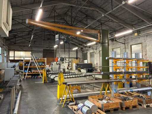 DEMAG Jib crane with electric hoist