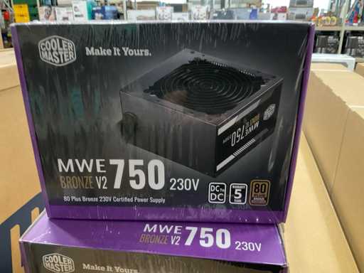 coolermaster MWE 750 Bronze V2 Power supplys (3x)