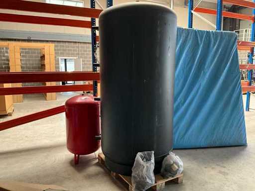 Solarfocus PS2100 buffer tank + expansion tank - unused