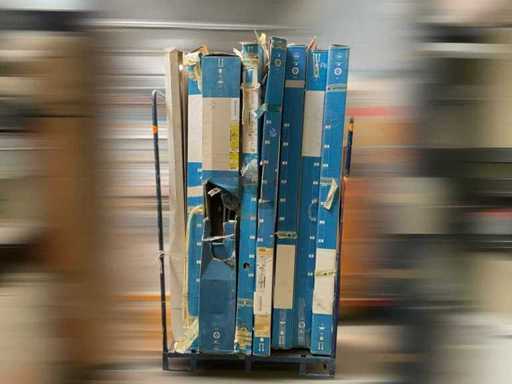 Ladung verschiedener Sealskin-Dusch- und Badewände