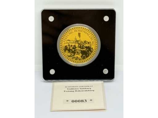 1/200 oz 999 Fijn Goud Hohensalzburg Fort
