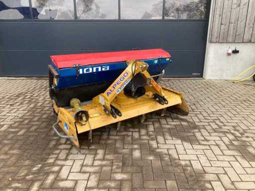 Alpego ermore rotante + seminatrice 180cm