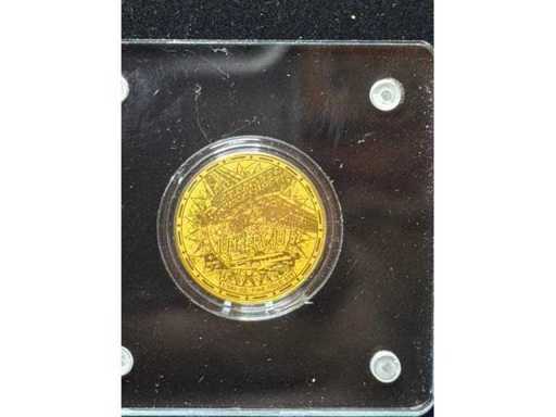 Leggende in Oro | 100 franchi CFA Niger 999 oro finito 1/500oz | Junkers Ju 52