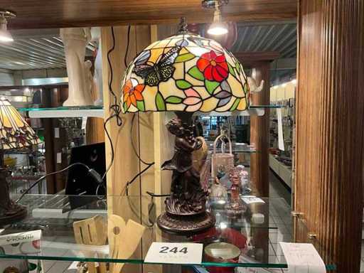 Tiffany Tischlampe Vintage