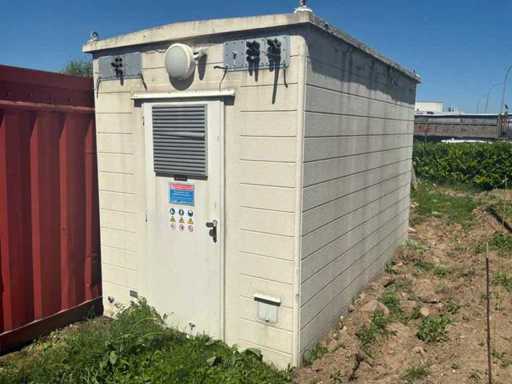 2016 PAVICENTRO Prefab technische ruimte / elektrische technische container