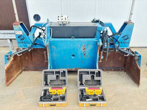 Ahlmann Ahlmac 2600 3-în-1 nivelator, inclusiv receptoare Topcon