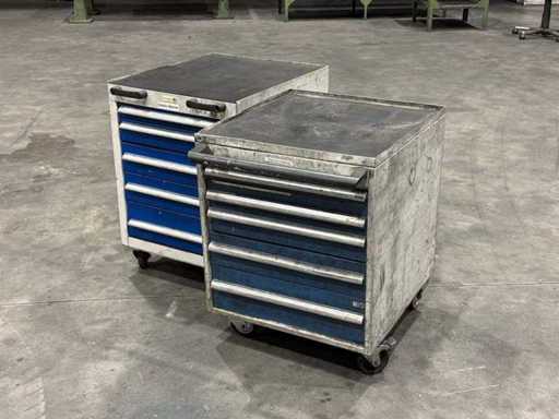GARANT  2 Mobile Schubladenschränke