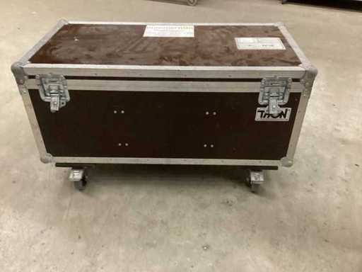 Custodia da trasporto 4 ruote girevoli 100x51x57cm