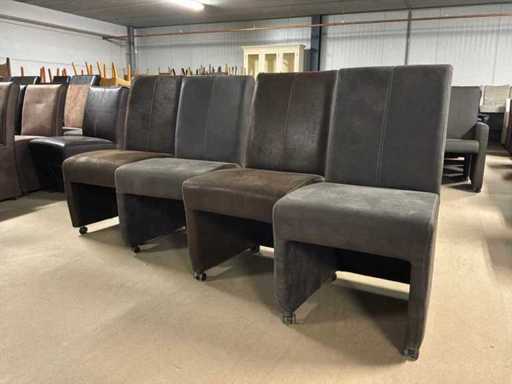 Chaise mobile de salle à manger Sylvian (4x)