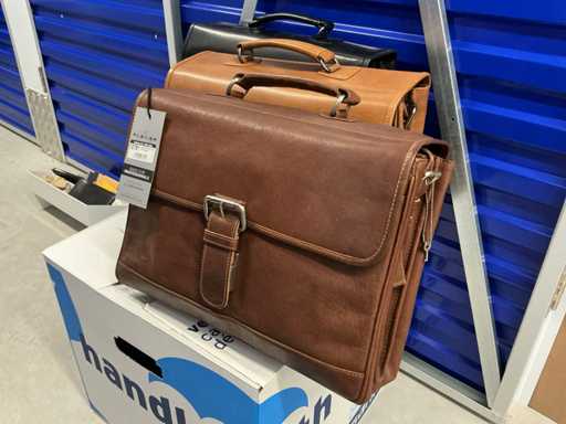 Partij Lederwaren (Dames en Heren tassen/Portefeuilles)