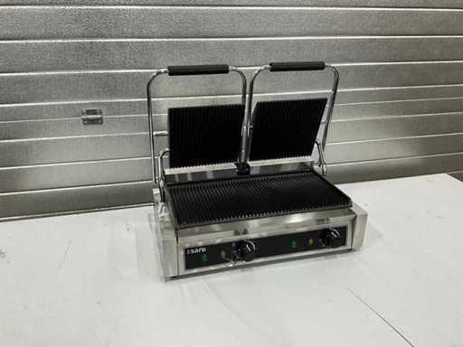 Griglia a doppio contatto Saro PG2