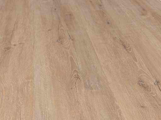 107 m² PVC SPC Klickplanke mit XPS-Unterlage – 1220 x 228 x 4+1 mm