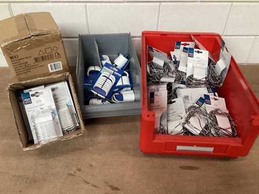 Aquavive Mix Lot do pierścieni do zasłon prysznicowych