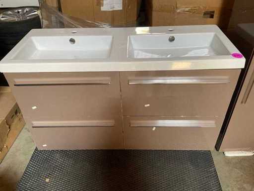 Mobilier de baie Design Sanijura cu dulap cu coloane
