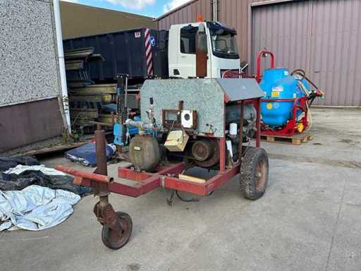 Bewässerungspumpe mit automatischer Abschaltung.