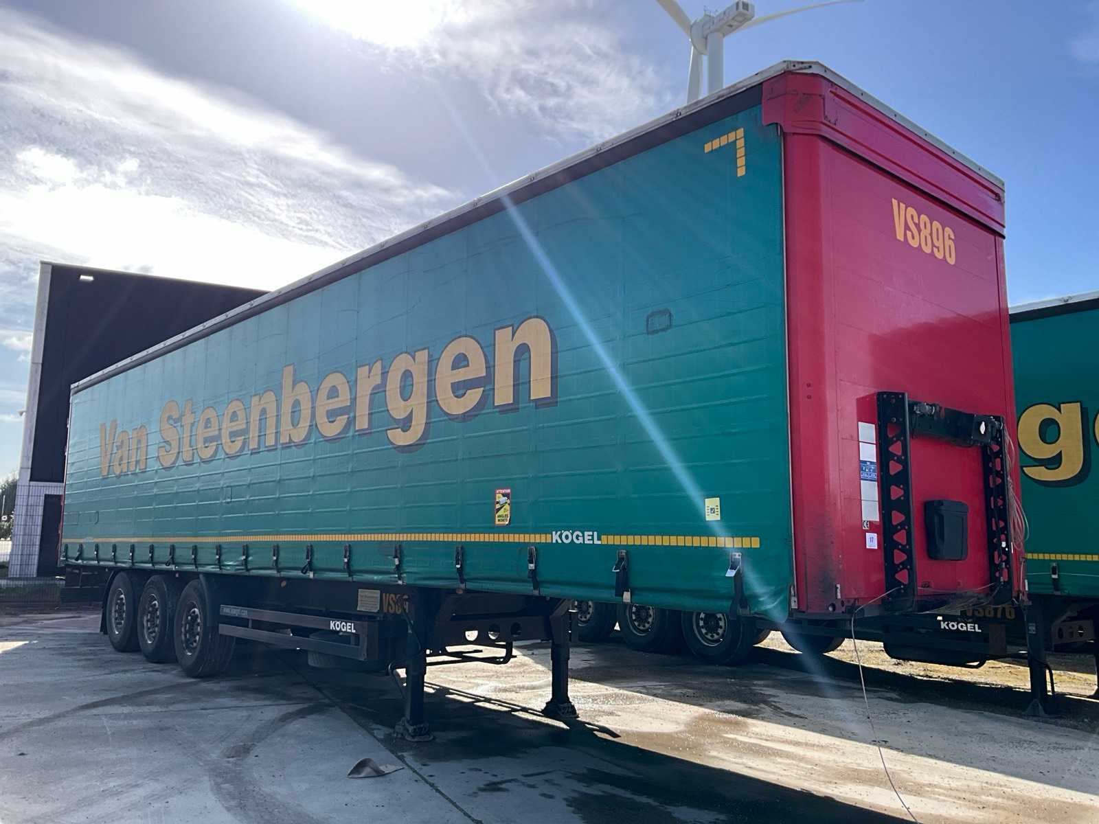 2019 KÖGEL SN 24 Curtainsider-Sattelauflieger