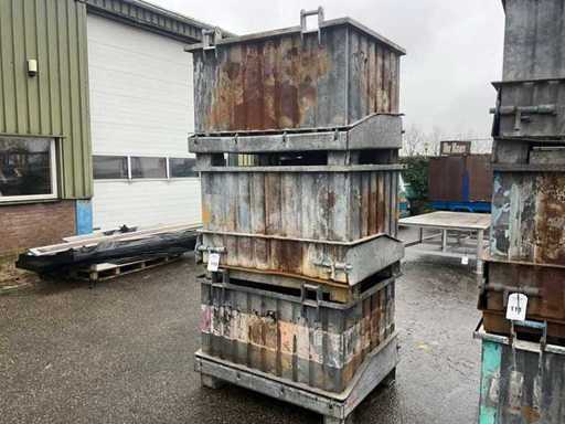 Dumping/stacking bin (3x)