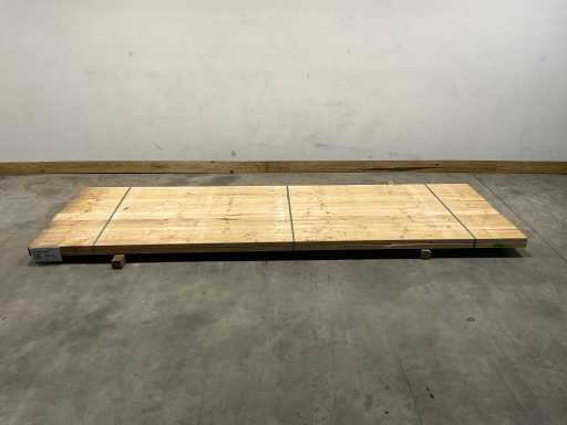 Gehobelter Fichtenbalken 360x14x4 cm (16x)
