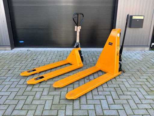 Hand hydraulic pallet truck (2x)