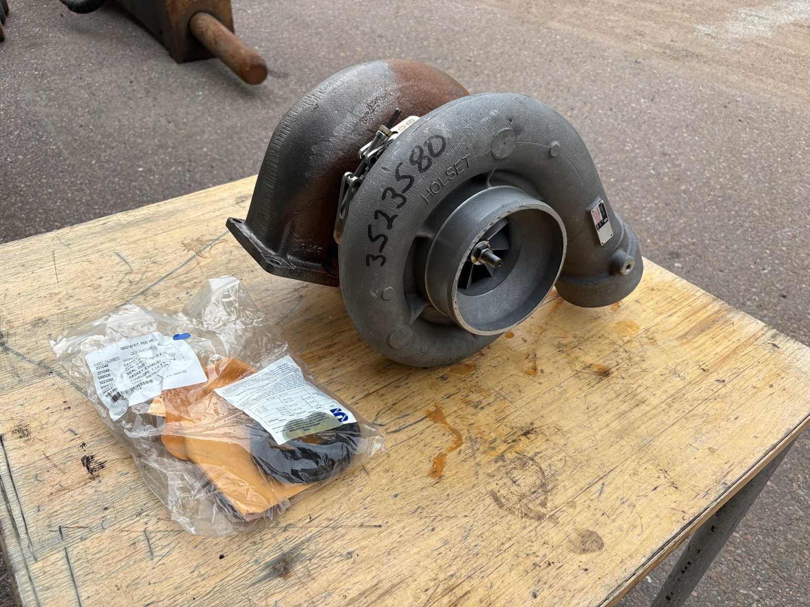 Industriell Turbo Holset HX80/HC5A