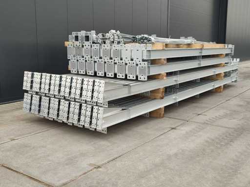 Steel, halls construction and profiles