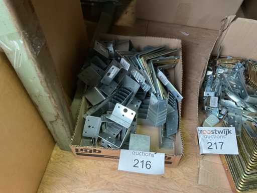 Balkdragers en hoek verbinders