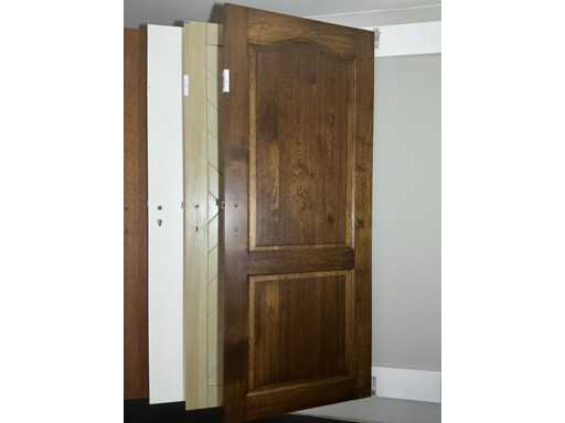 Porte intérieure en bois massif