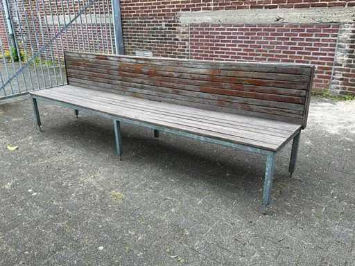 Hartholz-Terrassenbank