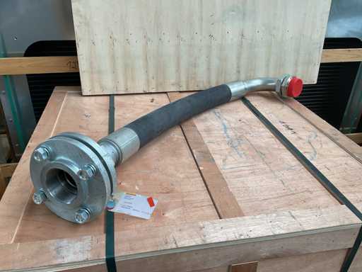 Manguera 1000lg. 2 1/2 A con brida (2x)