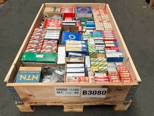 SKF, FAG, NSK, NTN - Roulements à billes - Mixtes - 166kg