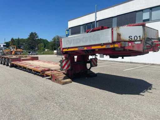 2009 Goldhofer STZ-VL 4-46/80A low-bed semi-trailer
