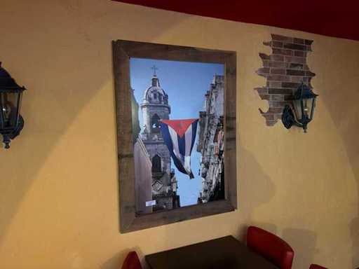 Imprimare pe ramă (Cuba) 121x90cm