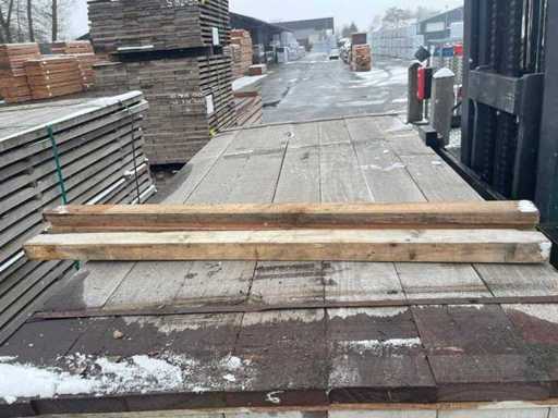 Ipé - Plank fine sawn - 1850-2450x130x27mm (133x)