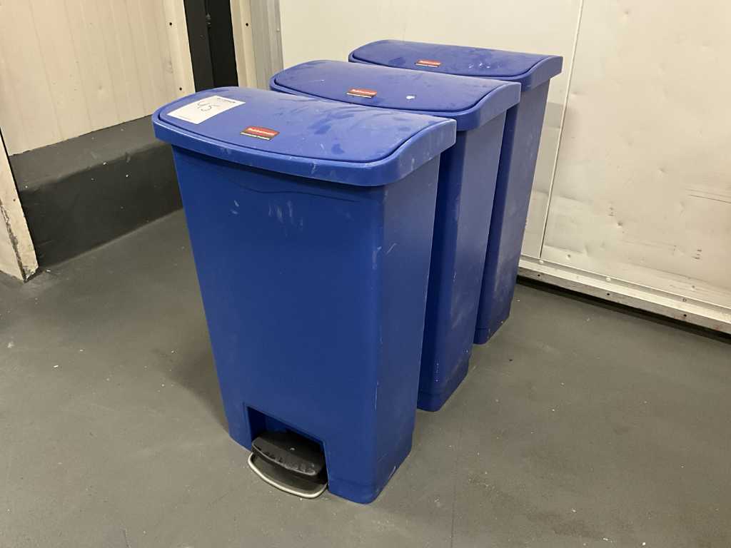 Coș de gunoi pentru pedală (3x)
