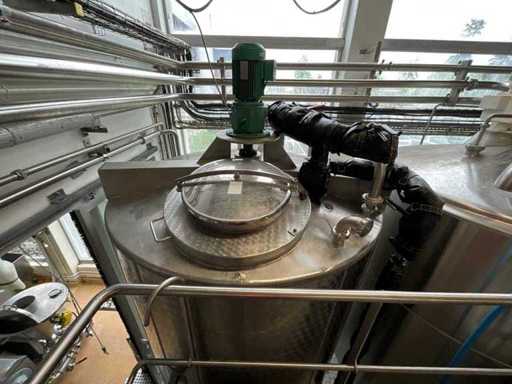 Vertikale Lager-Mischtanks