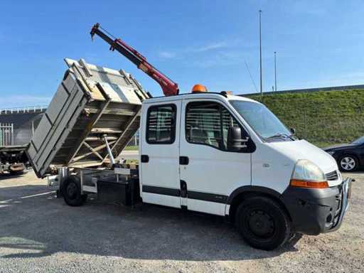 Renault Tipper with Crane Master Commercial Vehicle