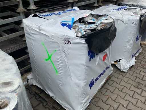 feutre de toiture en palette