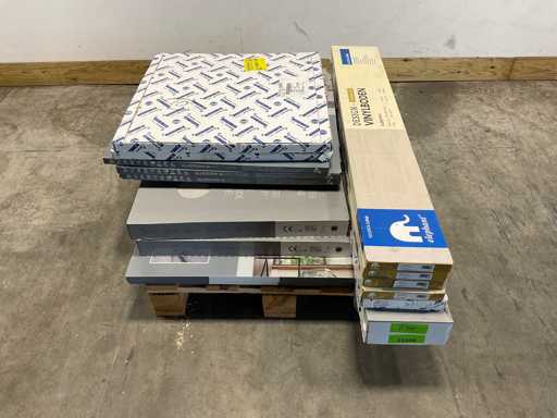 Laminaat – diverse soorten, ca. 39m²