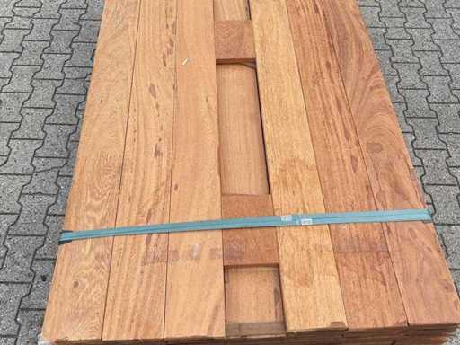 Angelim Pedra Planken Geschaafd 2800-3100x145x21mm (81x)