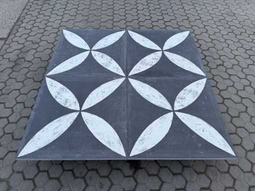 Carreaux de céramique pour le jardin (environ 12,25 m²)