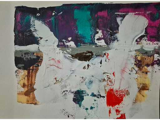 Acrilico su carta Hans van Horck