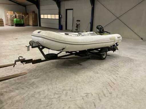 Callegari Rubber Boat Mercury 4 Außenbordmotor