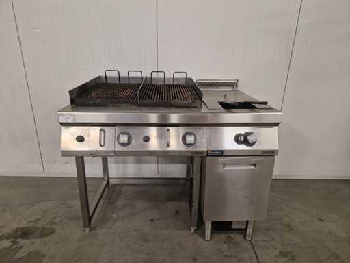 Kooklijn - Zanussi - friteuse 23 liter - lavagrill 2 zones - aardgas