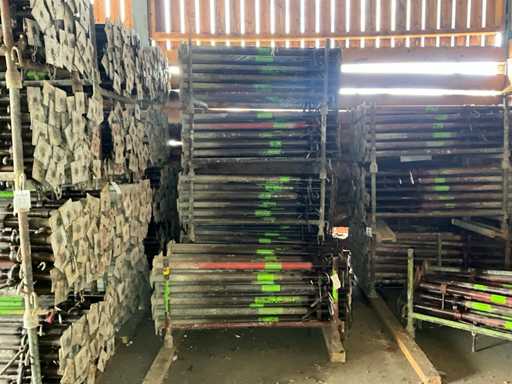 Barele cu suporturi de tavan (5x)