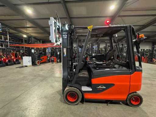 2021 Service + UVV 01/2027 Linde E30HL 3.000kg Triplex 513cm 3.+4. Vorkversteller Scale elektrische heftruck 8,726 uur