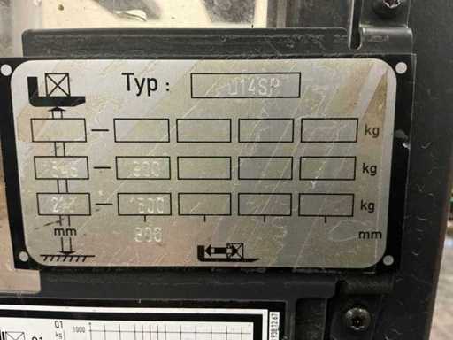 Linde D14SP Stacker 2020