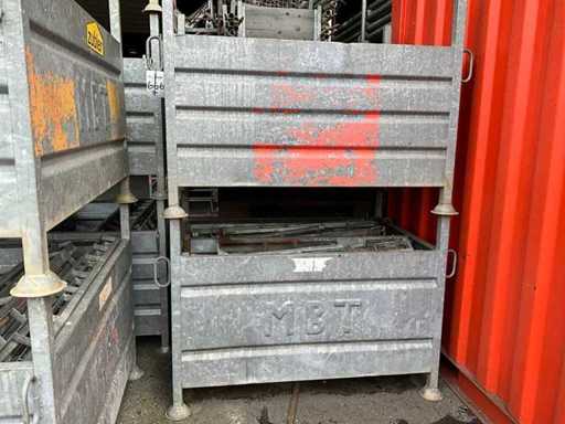 Stâlp pentru balustradă MBT în cutie (2x)