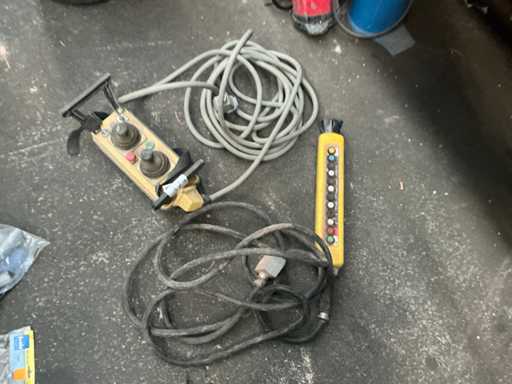 Remote control for overhead crane (2x)